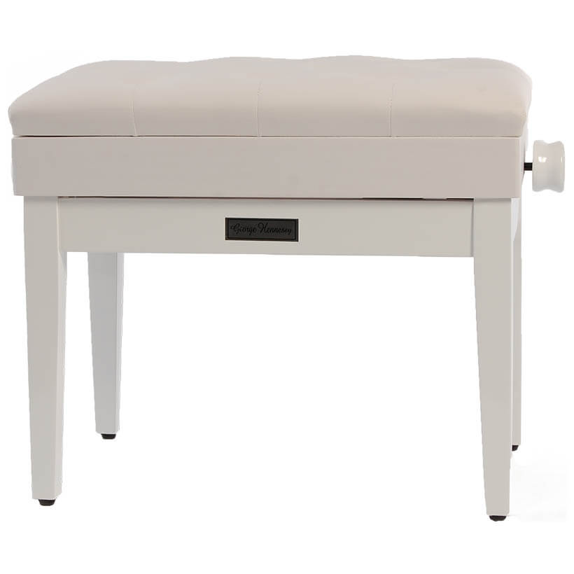 George Hennesey Jbbh102-  Wh Klaverbænk White