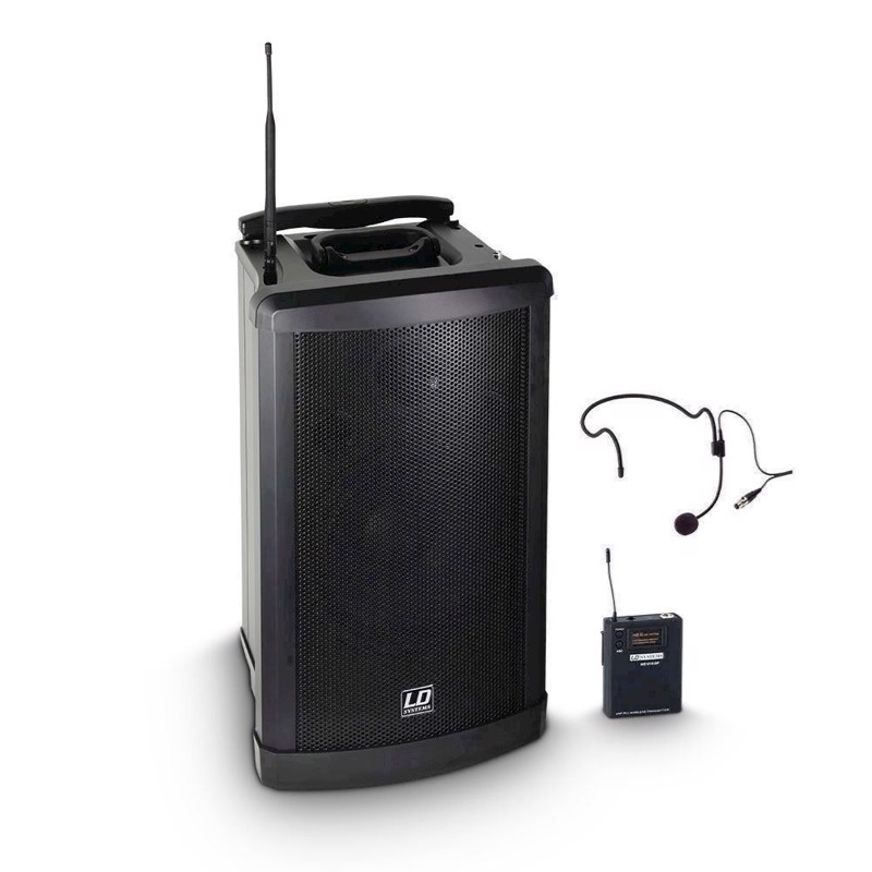 Ld Portable Pa Speaker With Headset Roadman 102 Hs