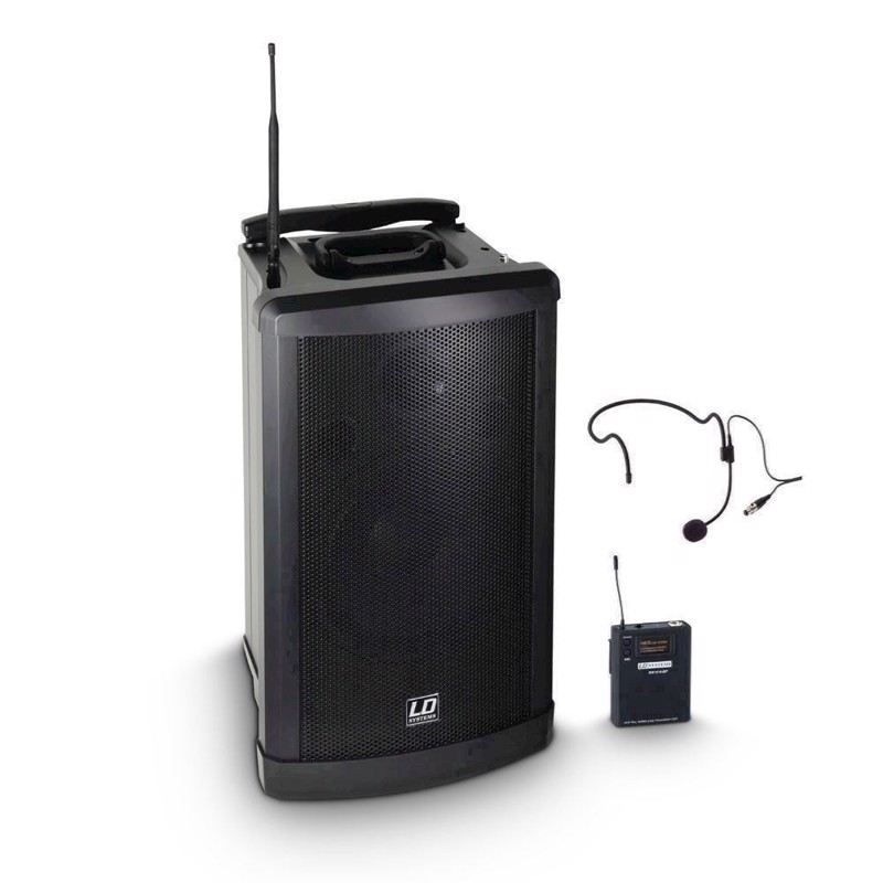 Ld Portable Pa Speaker With Headset Roadman 102 Hs