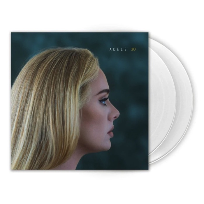 Adele 30  Limited Edition   Transparent Vinyl   åben Folie