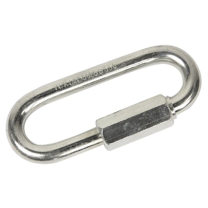 Ah Quick Link 6mm  Max 200kg Sølv