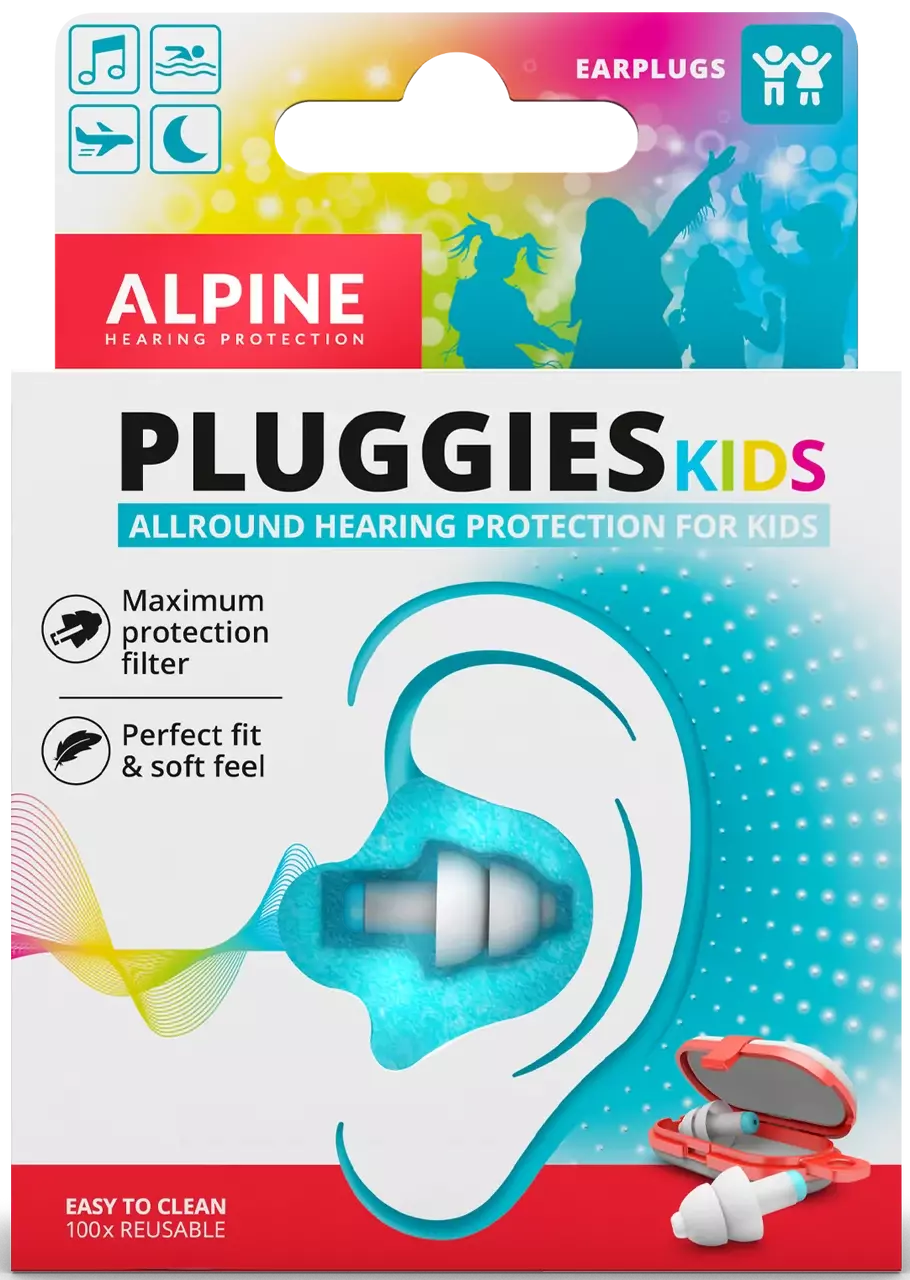 Alpine Pluggies Kids ørepropper Til Børn   -12år