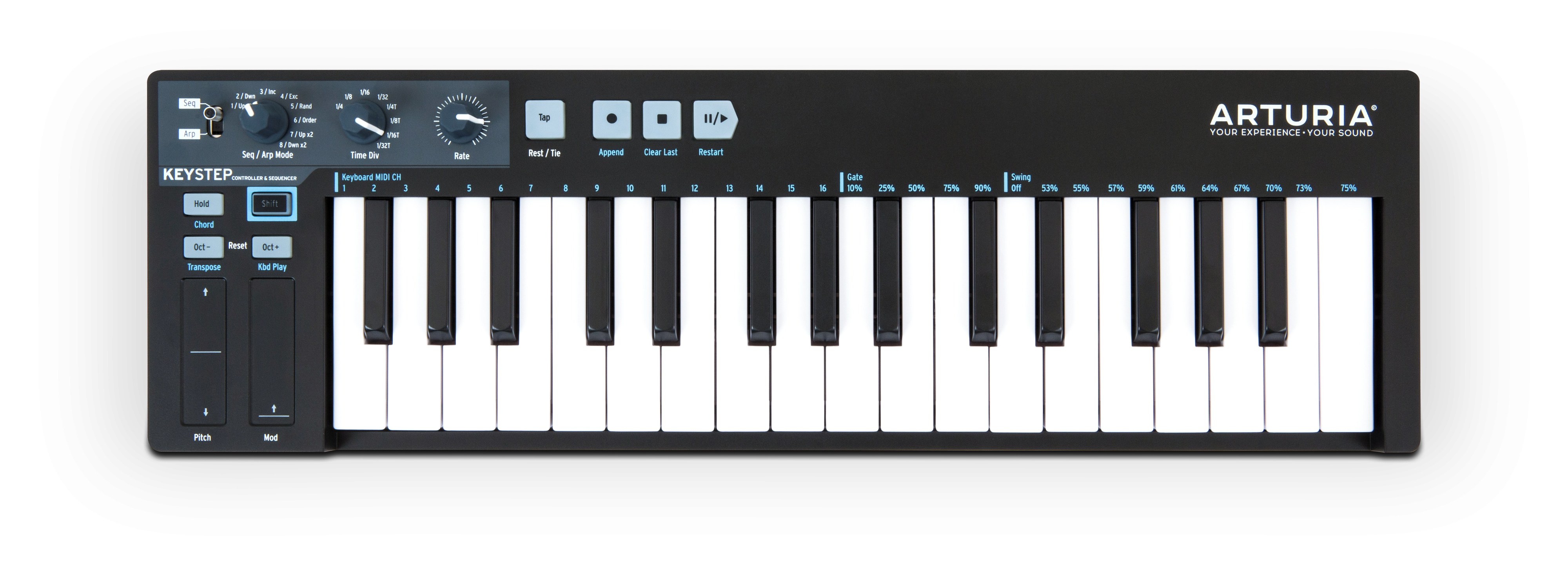 Arturia Keystep Midi Keyboard Black Edition