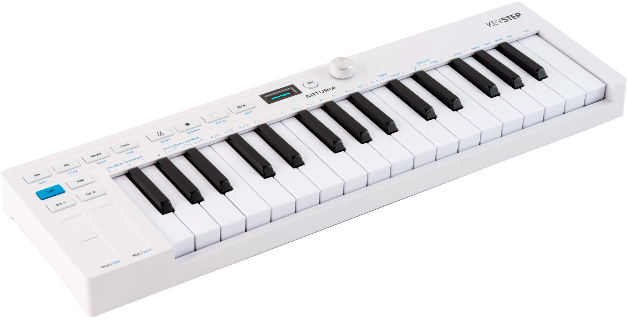 Arturia Keystep Mk2 Midi Keyboard Hvid