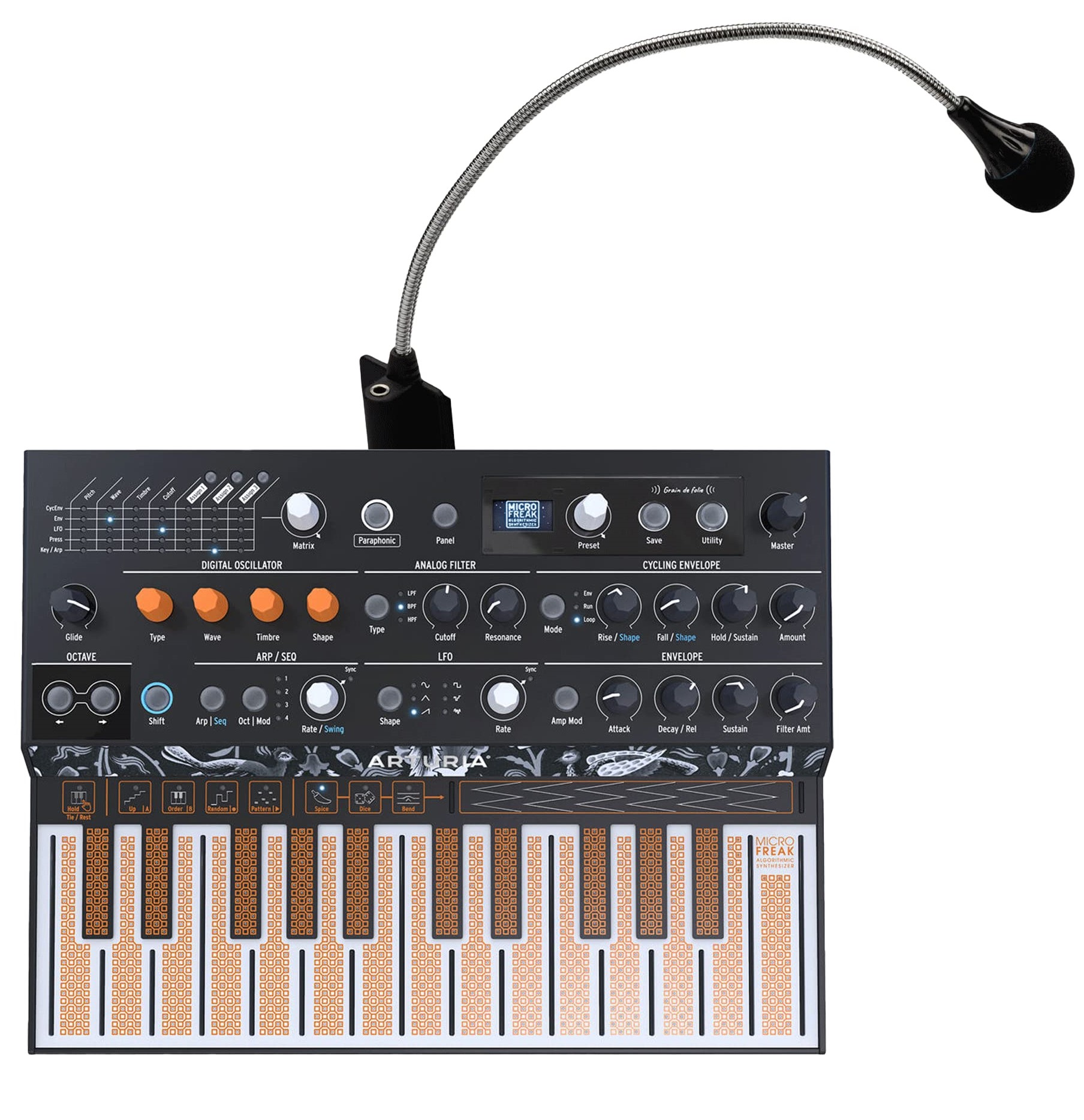 Arturia Microfreak Synthesizer Pakke