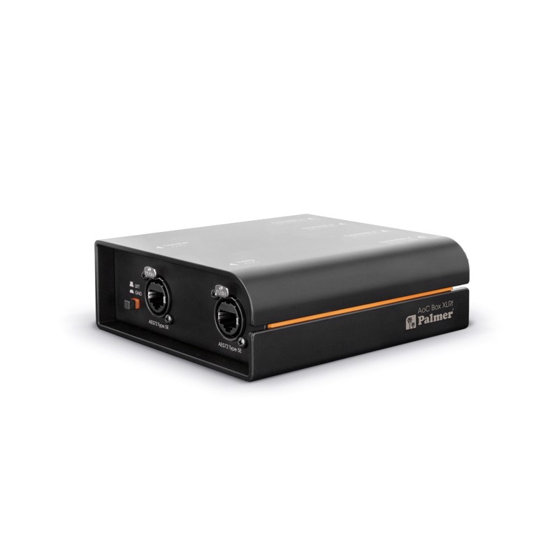 Audio Over Cat Box From Ethercon To        Female Palmer