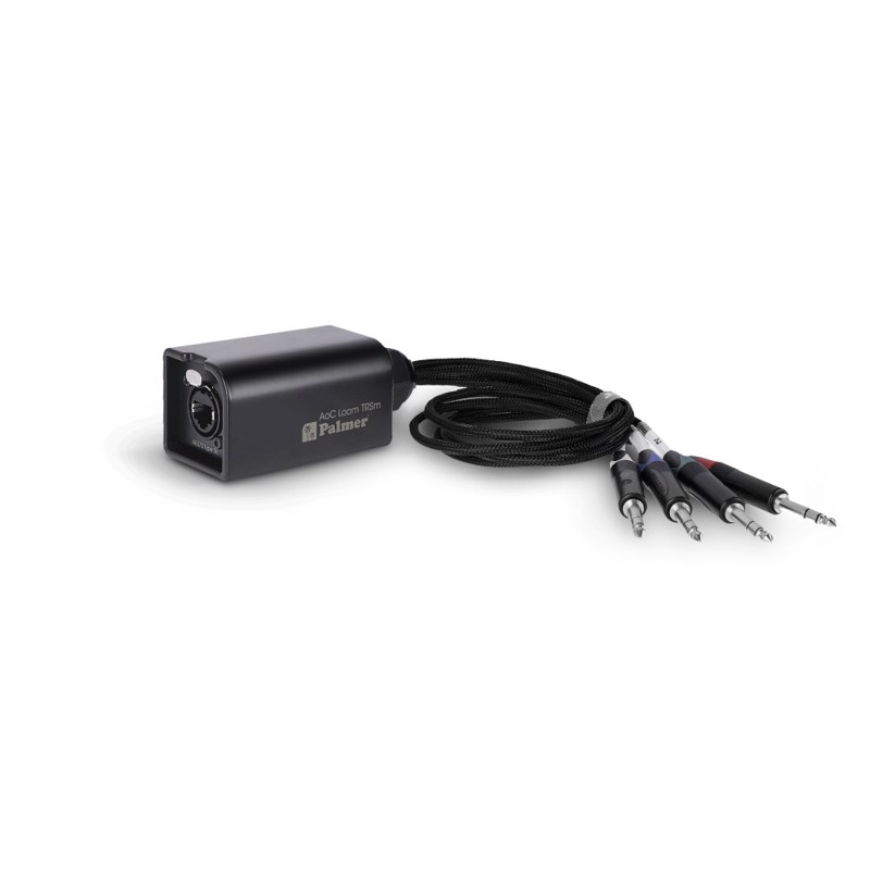 Audio Over Cat Loom From Ethercon To         Mm Trs Jack Palmer