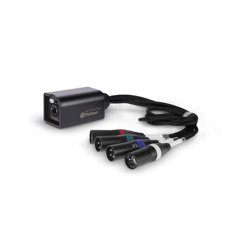 Audio Over Cat Loom From Ethercon To        Male Palmer