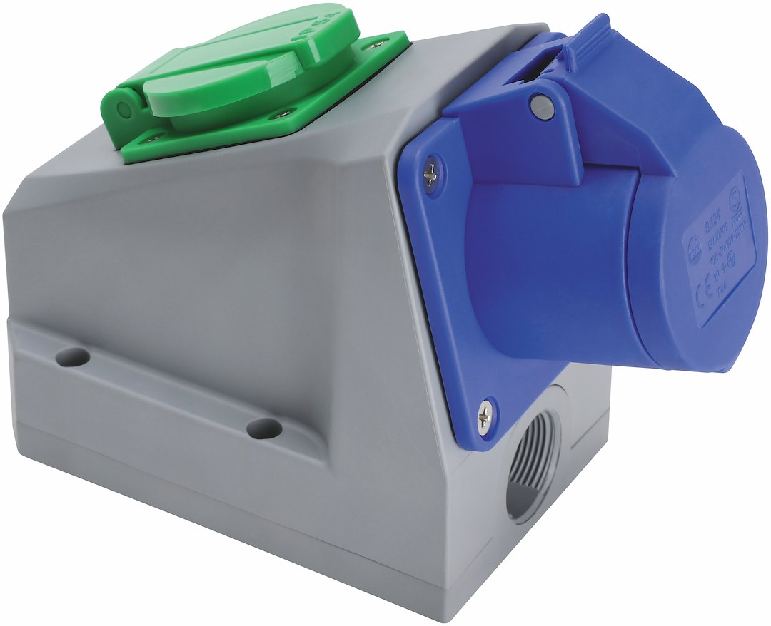 Bcee Combi Vægudtag 230v Med Dk