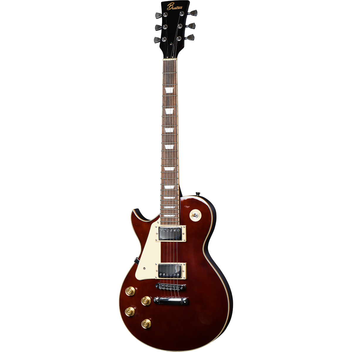 Beaton Hero Left Tb Venstrehånds-el-guitar Teabrown