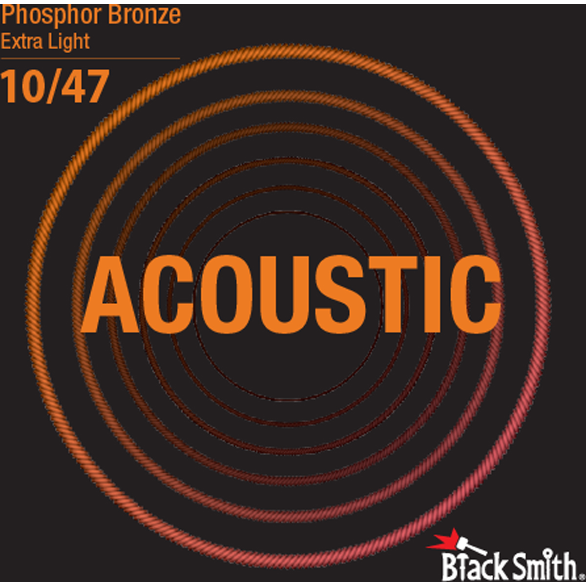 Blacksmith Pb-1047 Western-guitar-strenge  010-047