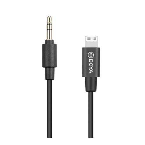 Boya Adapterkabel     Minijack Til Lightning
