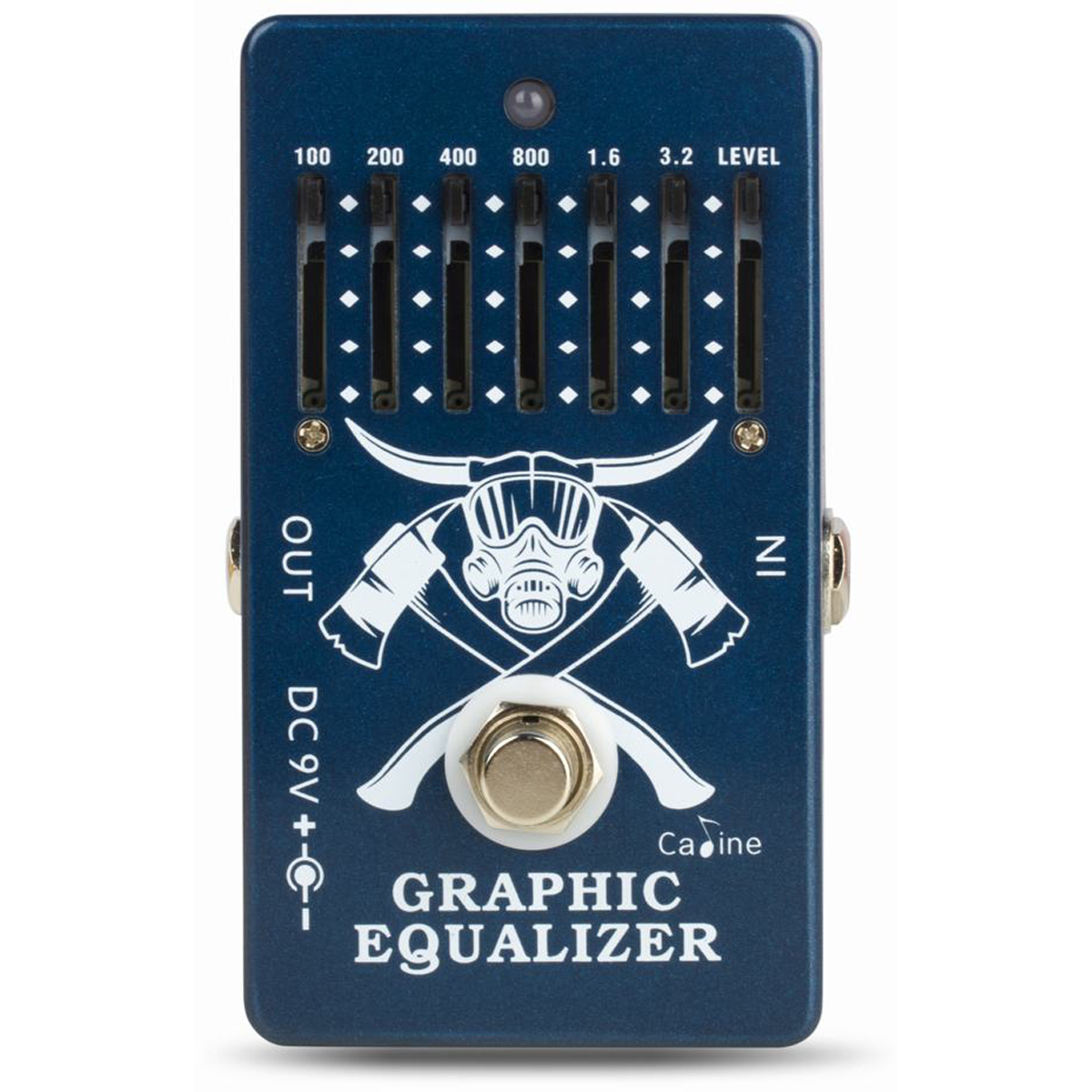 Caline Cp-71  -band Graphic Eq Guitar-effekt-pedal