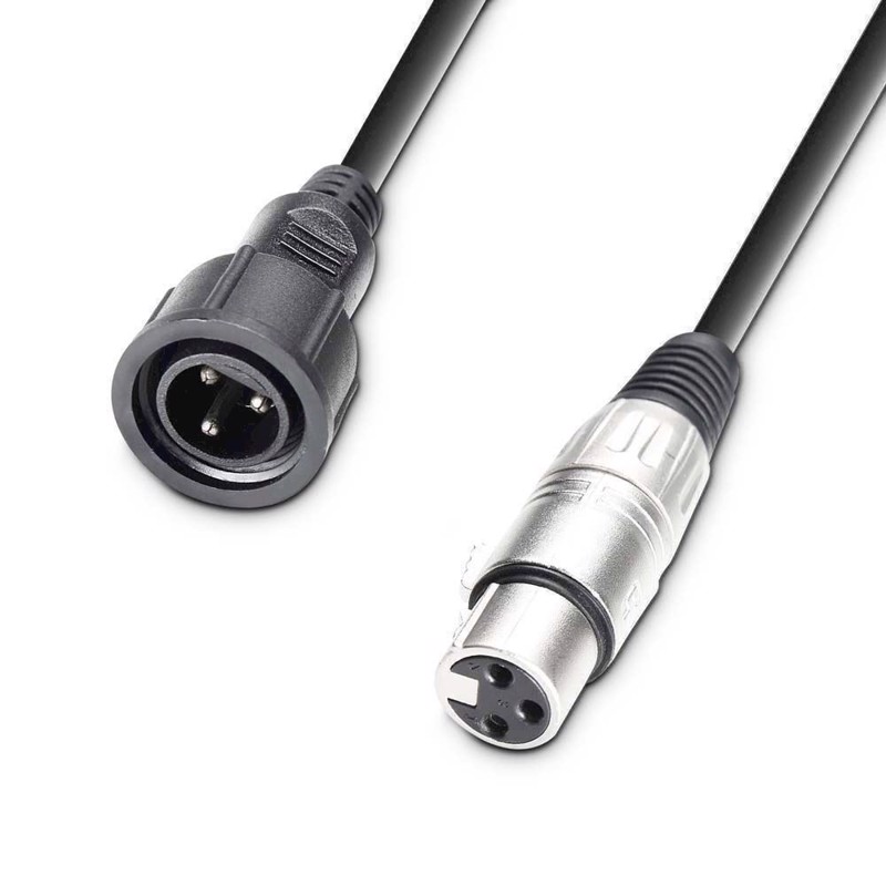 Cameo Adapter Cable For Ip65 Outdoor Projector Ip65 Plug To    Female  -pin Dmx Adapter Out