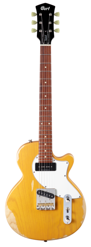 Cort Sunset Tc El-guitar Worn Butter Blonde