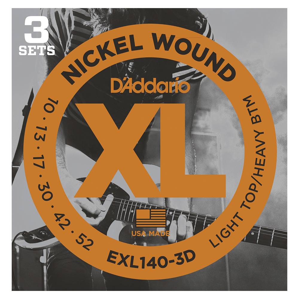 Addario   140-3d   Pack El-guitar Strenge   10   52
