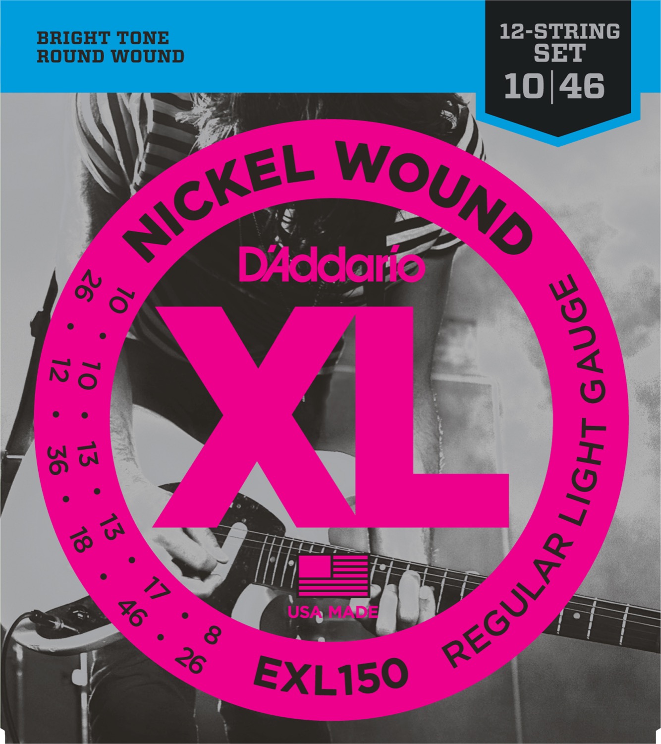 Addario   150   10   46 Til 12-strenget