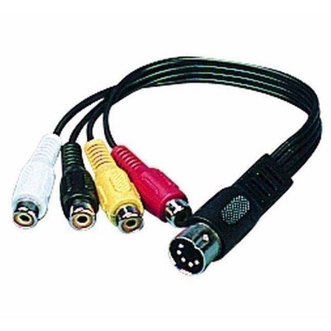 Din-phonokabel 15cm Aca-15   Monacor