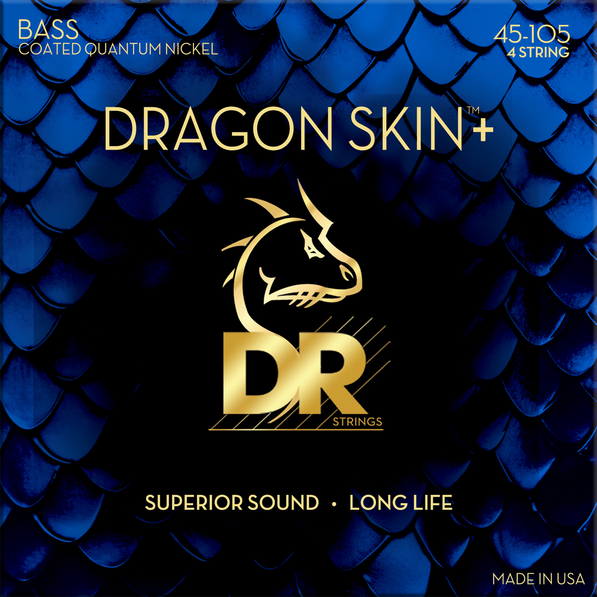Dr Strings Dbq-45 Dragon Skin  Bas-strenge  045-105