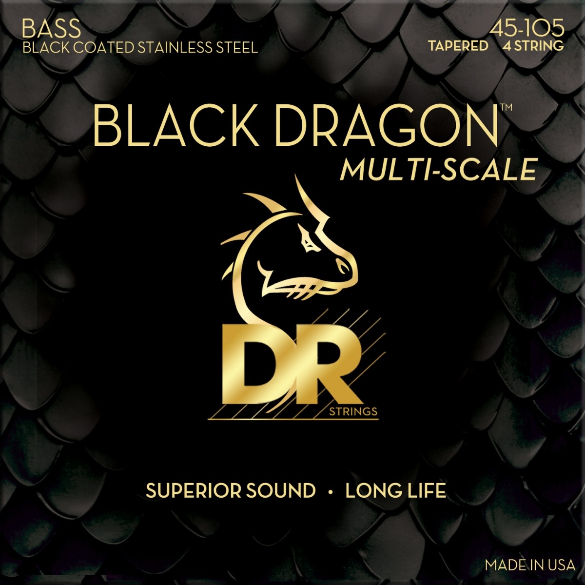 Dr Strings Dbsmb45 Dragon Skin  Bas-strenge  045-105