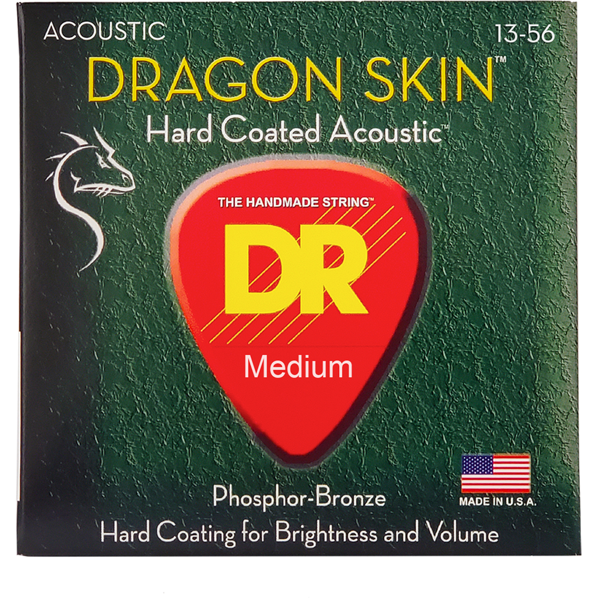 Dr Strings Dsa-13 Dragon Skin Western-guitar-strenge  013-056