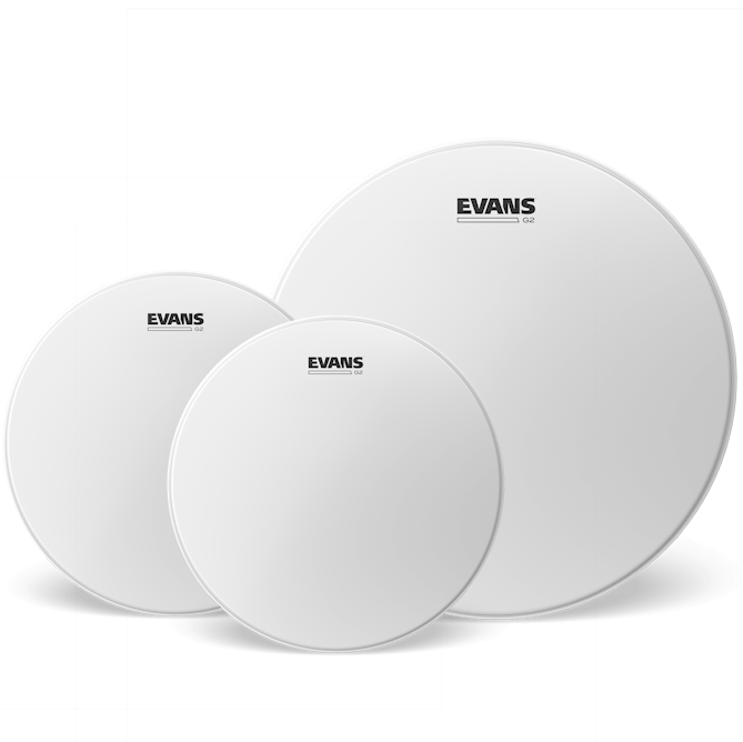 Evans Tompack G2 Coated 10  12  14  Etp-g2ctd-  Trommeskind