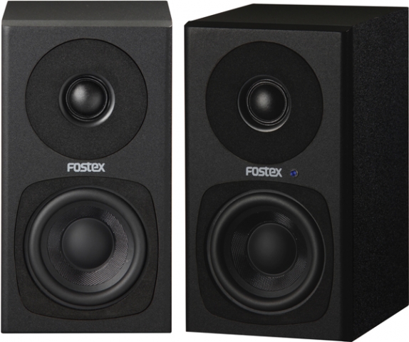 Fostex Pm0 3h   Pm0 3dh Aktiv Passiv Monitor Sæt Sort
