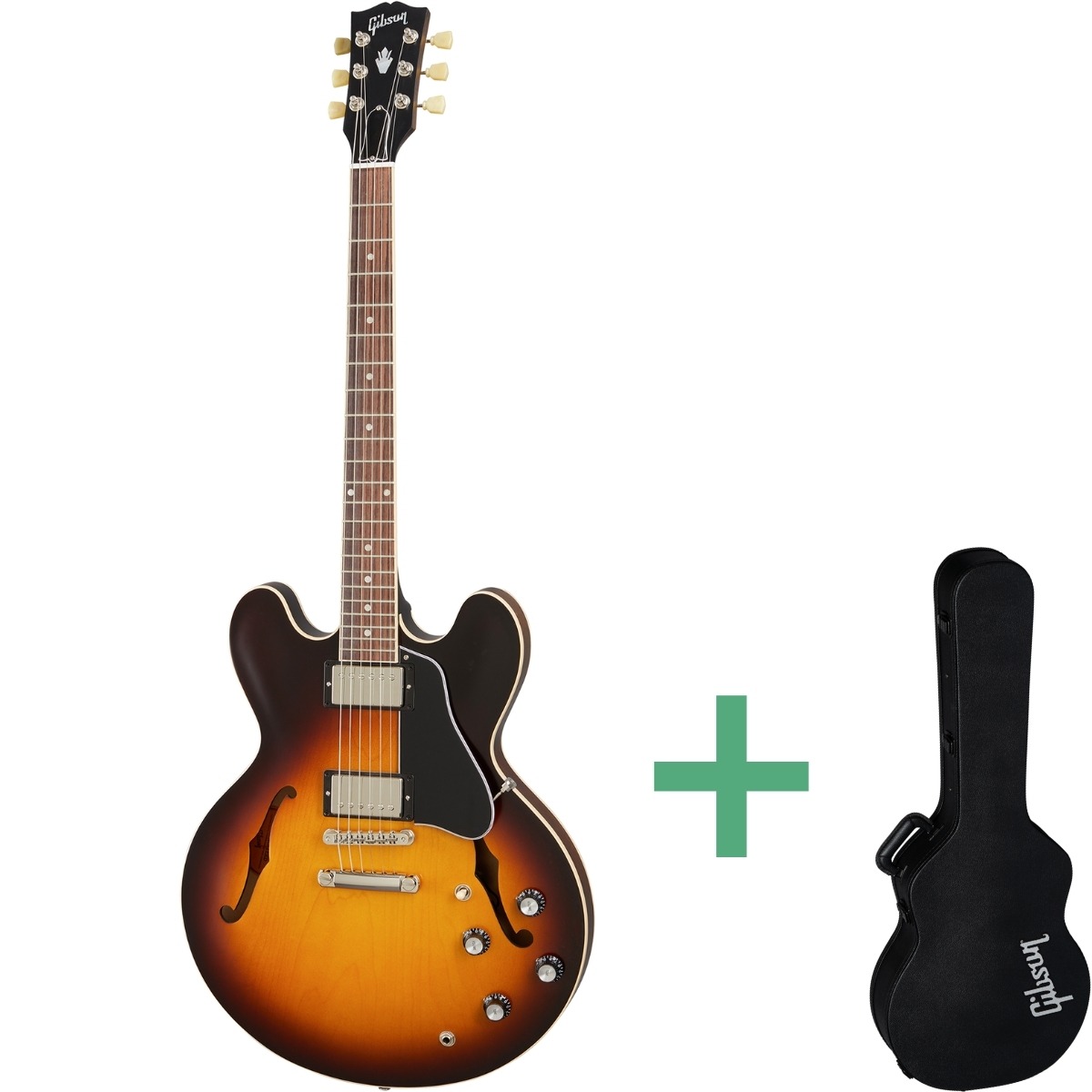 Gibson Es-335 Satin El-guitar Vintage Burst