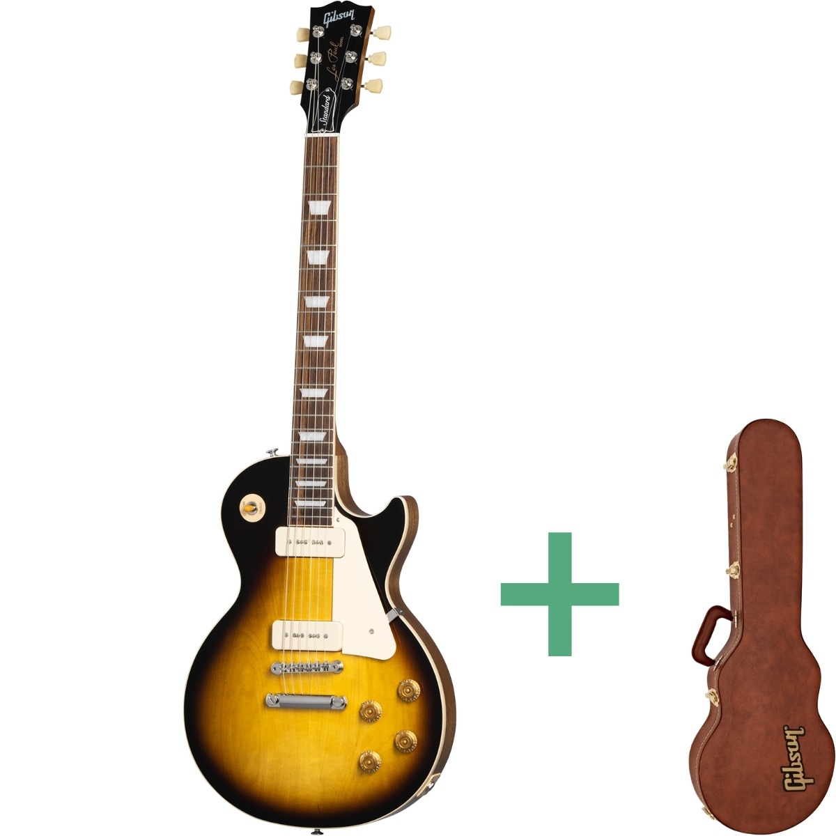 Gibson Les Paul Standard  50s  -90 El-guitar Tobacco Burst