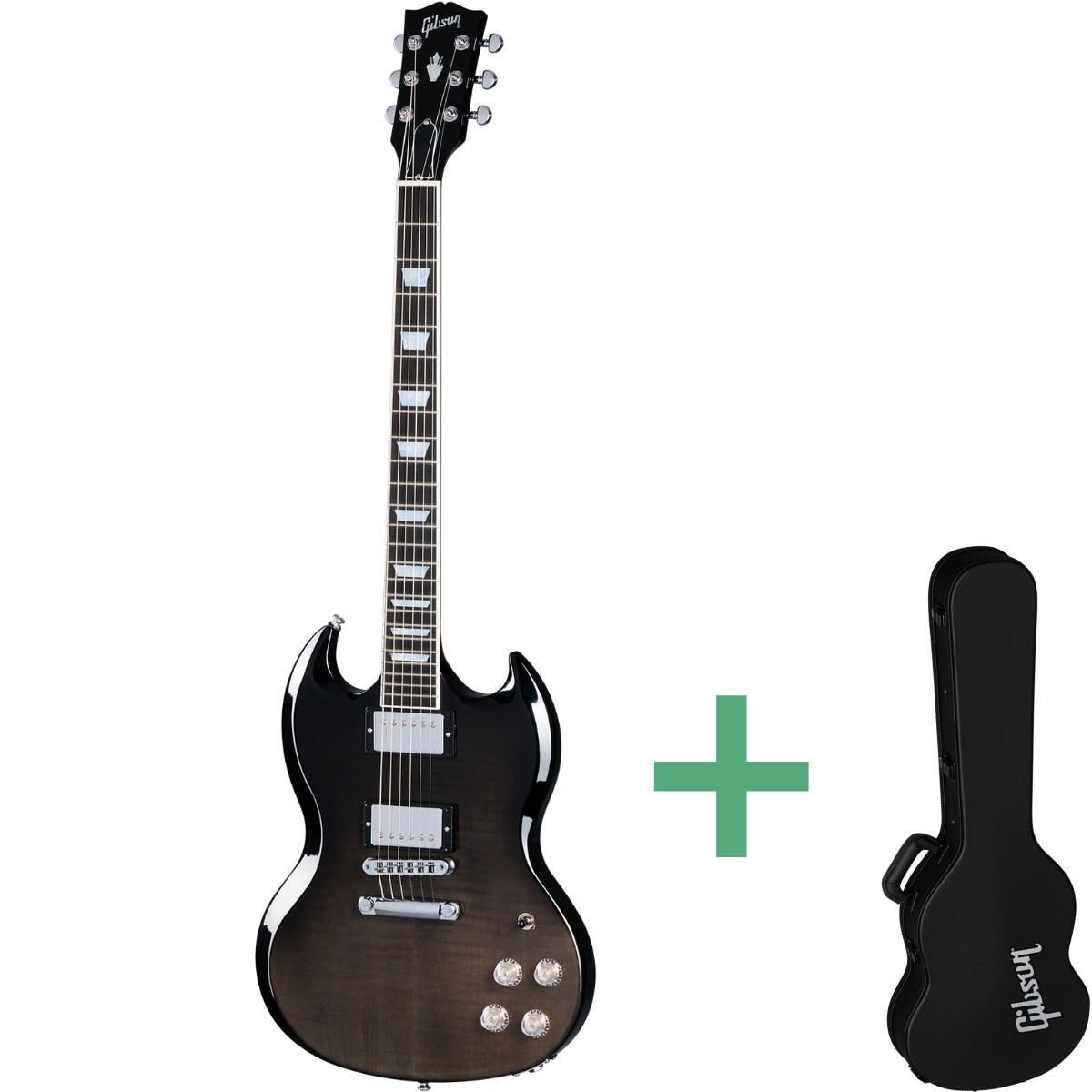 Gibson Sg Modern Tbf El-guitar Trans Black Fade