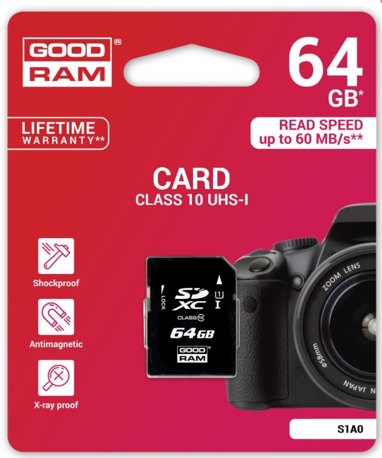 Goodram Sdxc 64 Gb Class 10 Uhs-