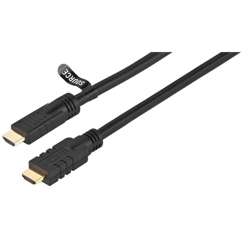 Hdmi Kabel  25 Meter  Sort