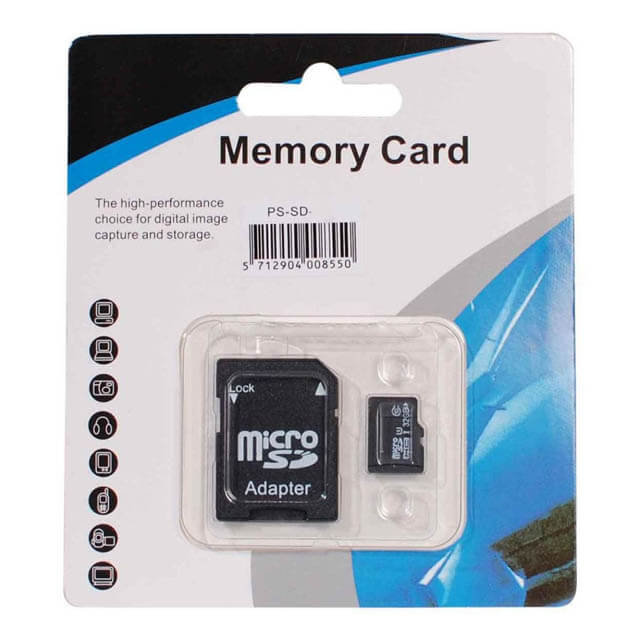High Speed Sd-card 16 Gb Hukommelseskort Med Adapter