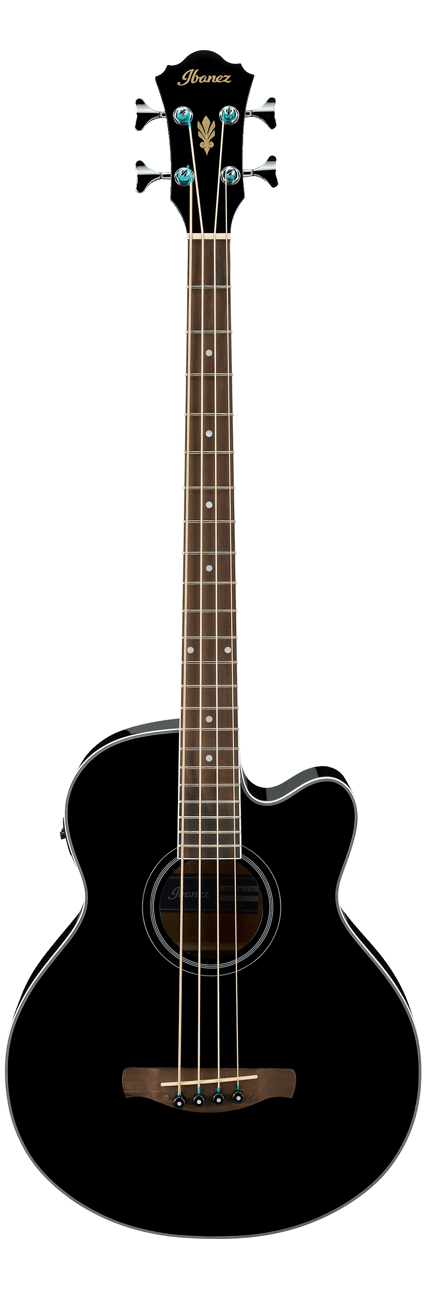 Ibanez Aeb8e-bk Akustisk Bas Med Pickup