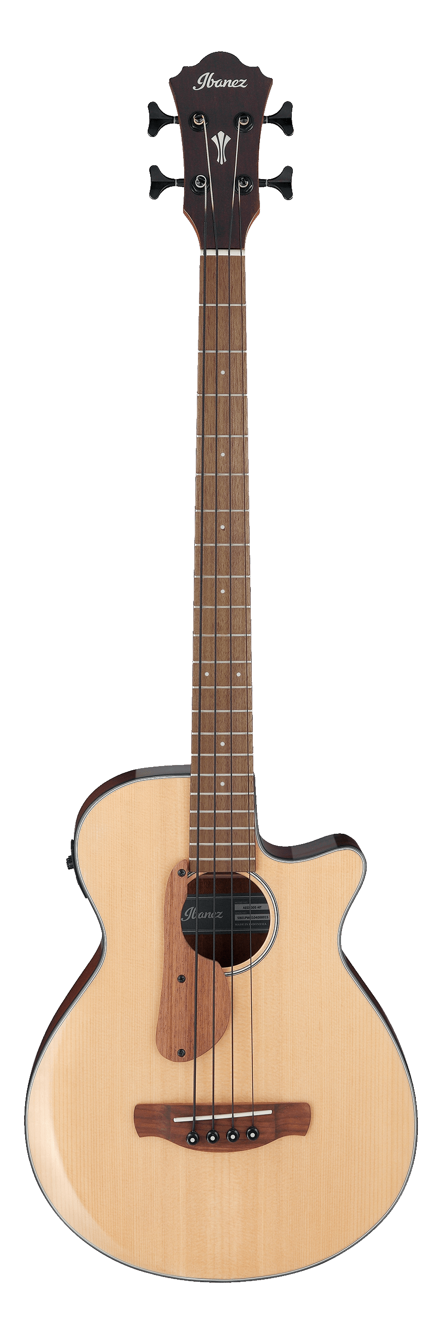 Ibanez Aegb30e-ntg Akustisk Bas Med Pickup