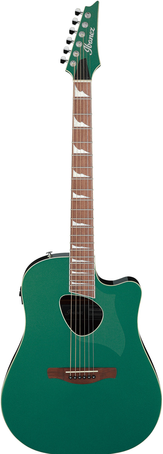 Ibanez Alt30-jgm Western Guitar Med Pickup Jungle Green Metal High Gloss