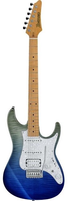 Ibanez Az224f-big El Guitar Blue Iceburg Graduation  Inkl  Gigbag