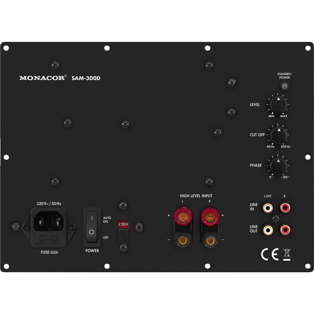 Img Stage Line Sam-300d Subwoofer Forstrker 420w Effektiv Bas