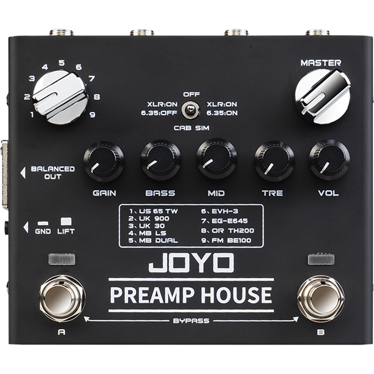 Joyo  -15 Preamp House Guitarpedal
