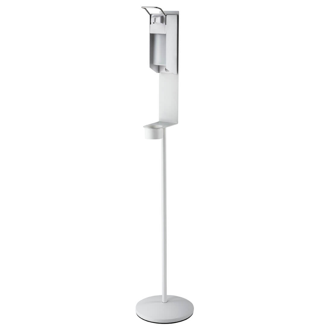 König   Meyer 80328-000-76 Håndsprit-stander Med Dispenser Hvid