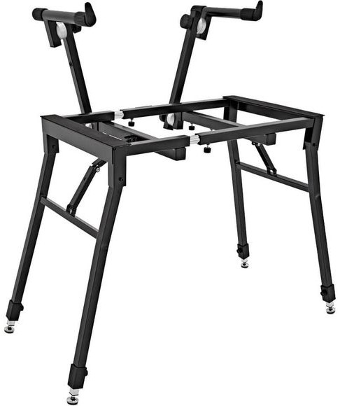 Ks-54 Dobbelt Keyboardstativ Med Justerbar Bredde Og Højde