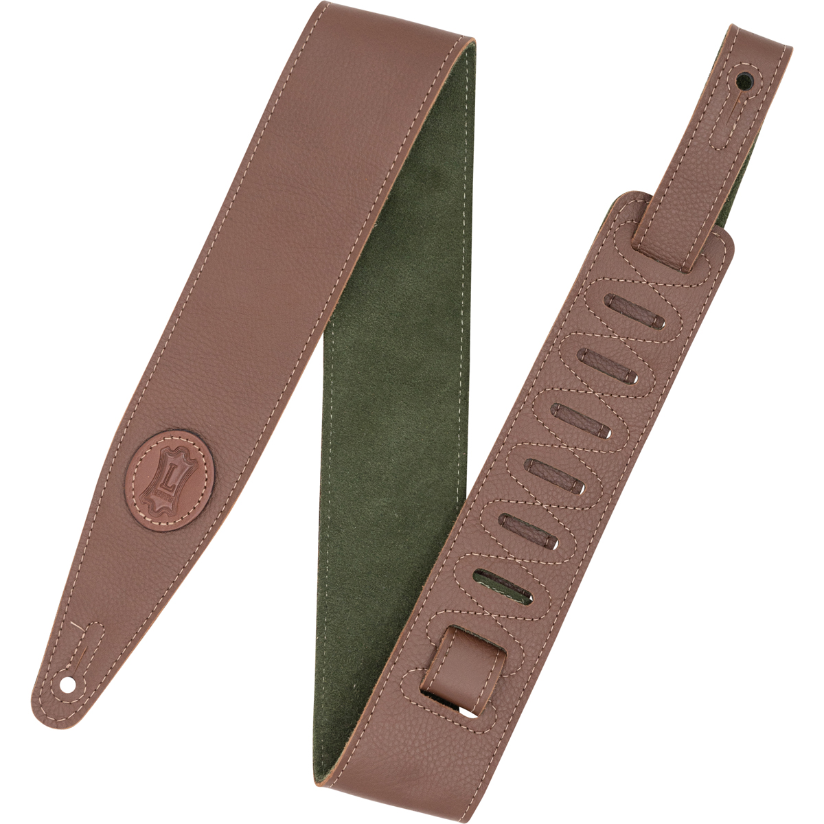 Levy   Mgs317st-brn-grn Bas- Guitar-rem Brun