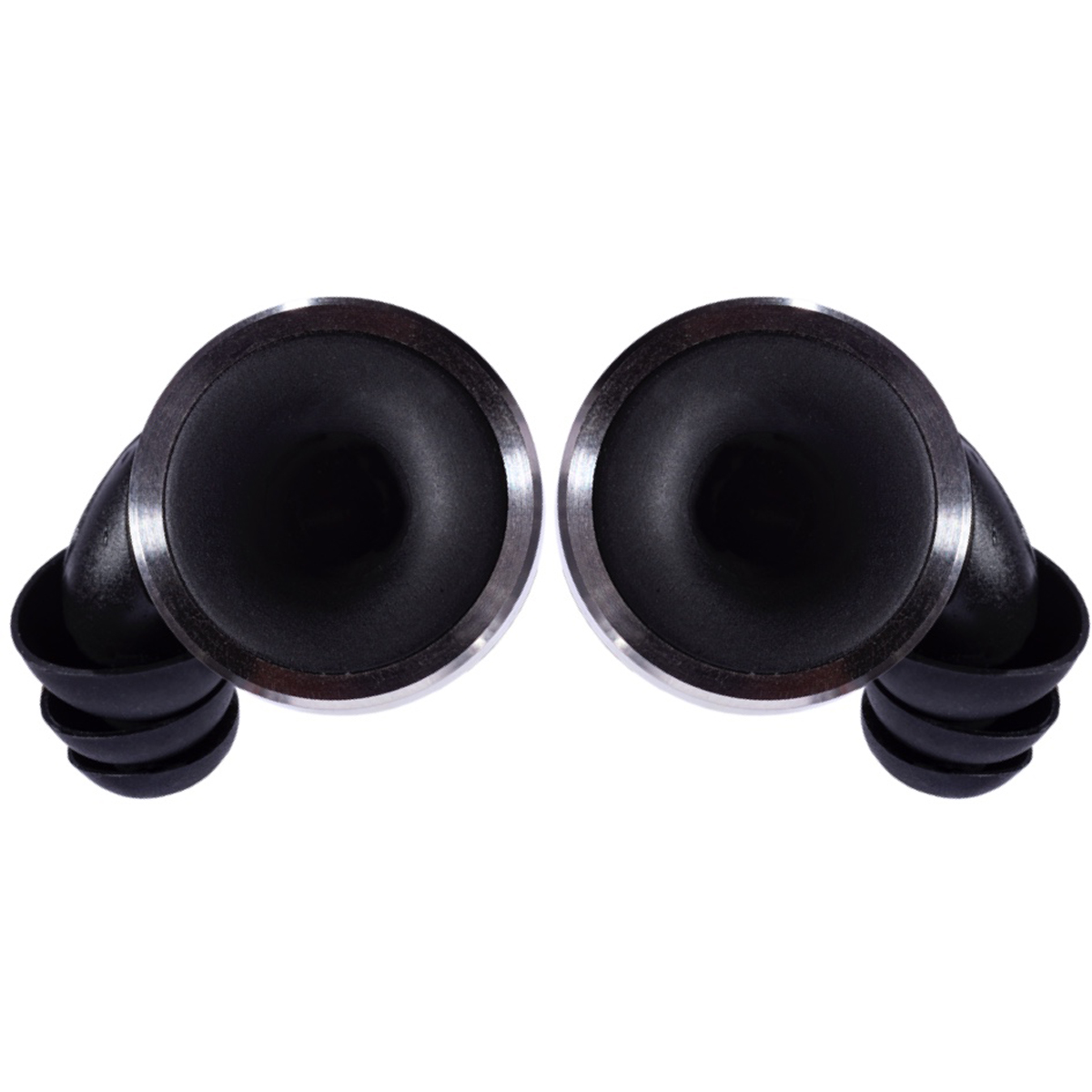 Limousine Earplugs Knops Smooth Bk ørepropper Black