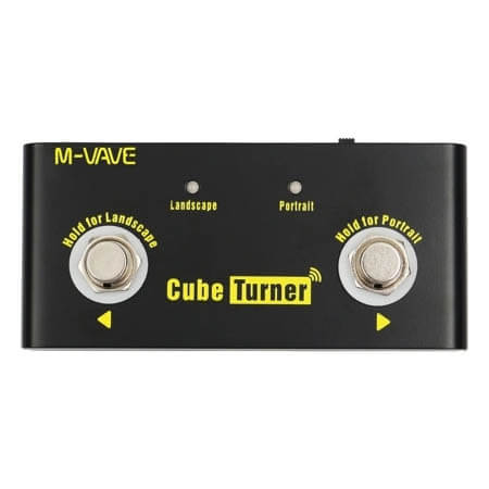 -vave Cube Turner Bluetooth-fodpedal Til Noder Tekst