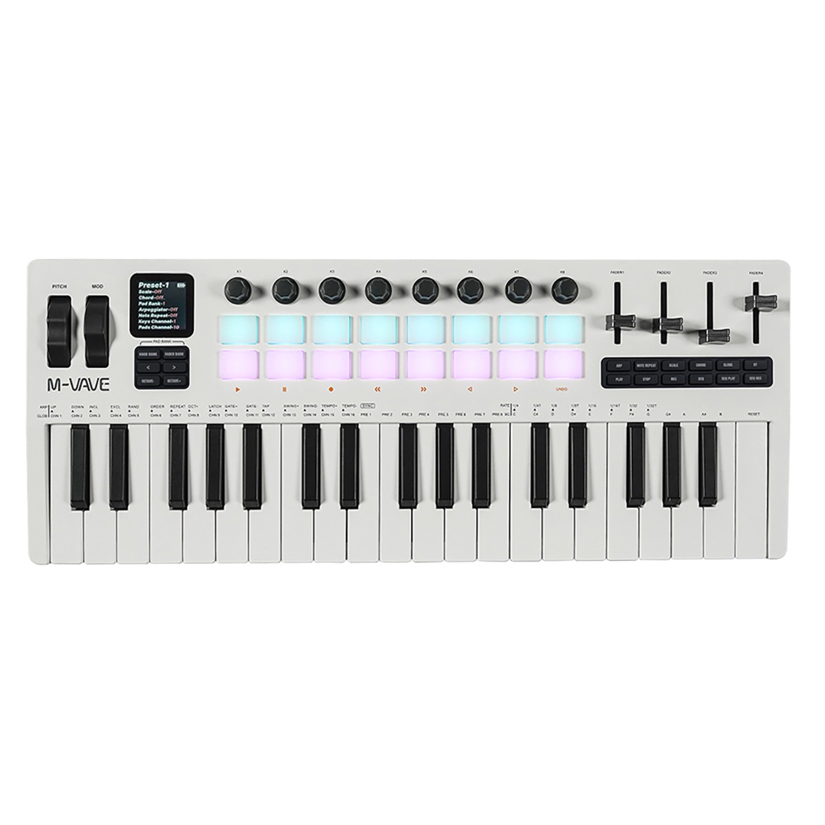 -vave Smk-37 Pro Bluetooth Midi-keyboard Med Synth