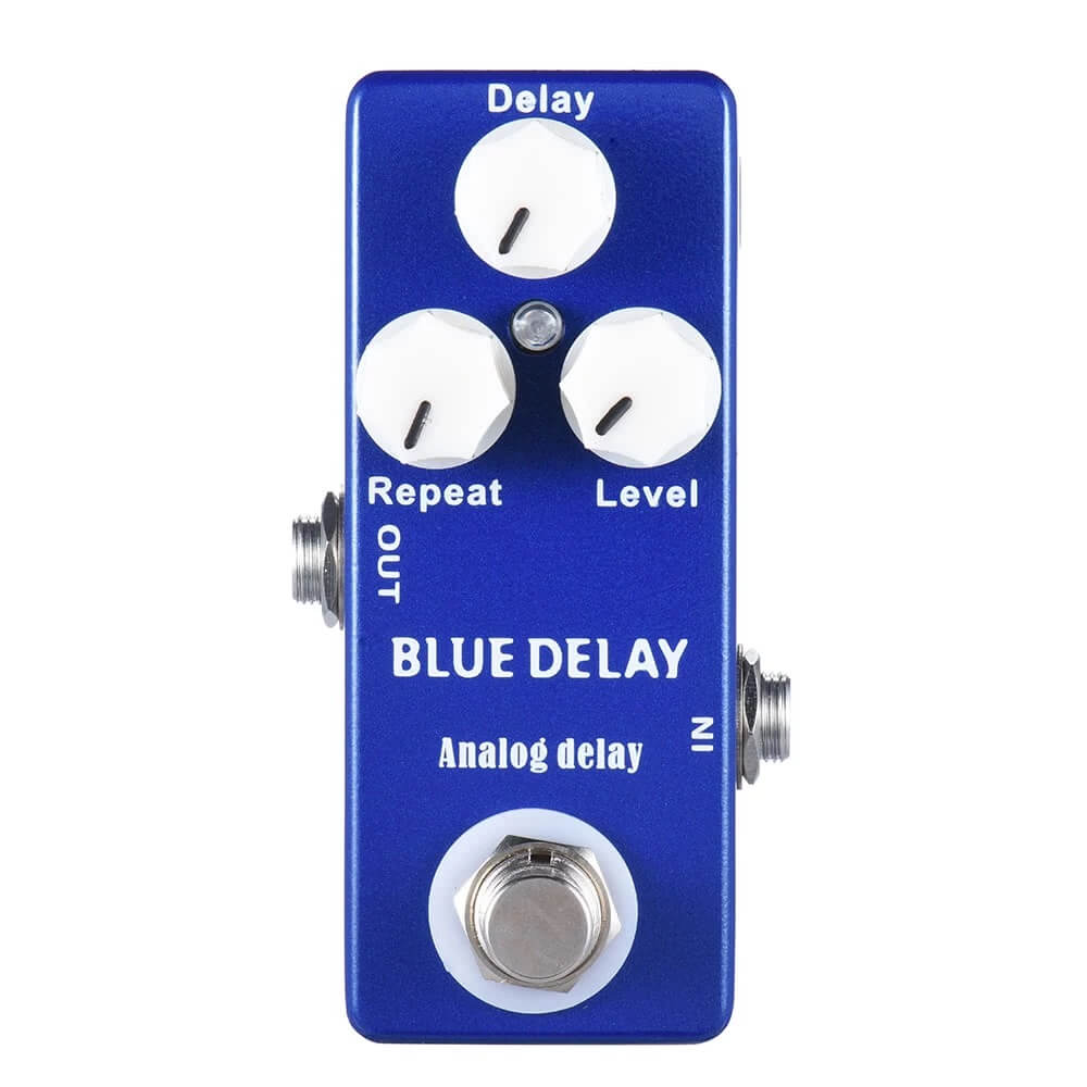 Mosky Blue Delay Guitar-effekt-pedal