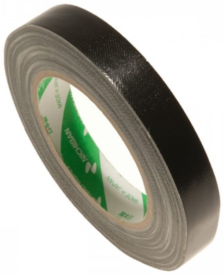 Nichiban Lærreds-tape 19mm   25m Sort