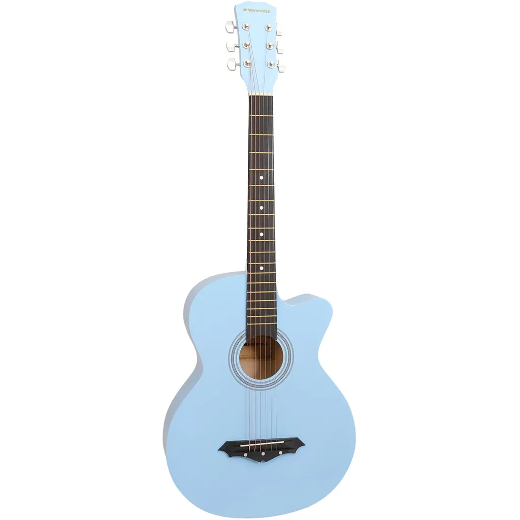 Norfolk Starter Lb Western Guitar Lyseblå Demo Model