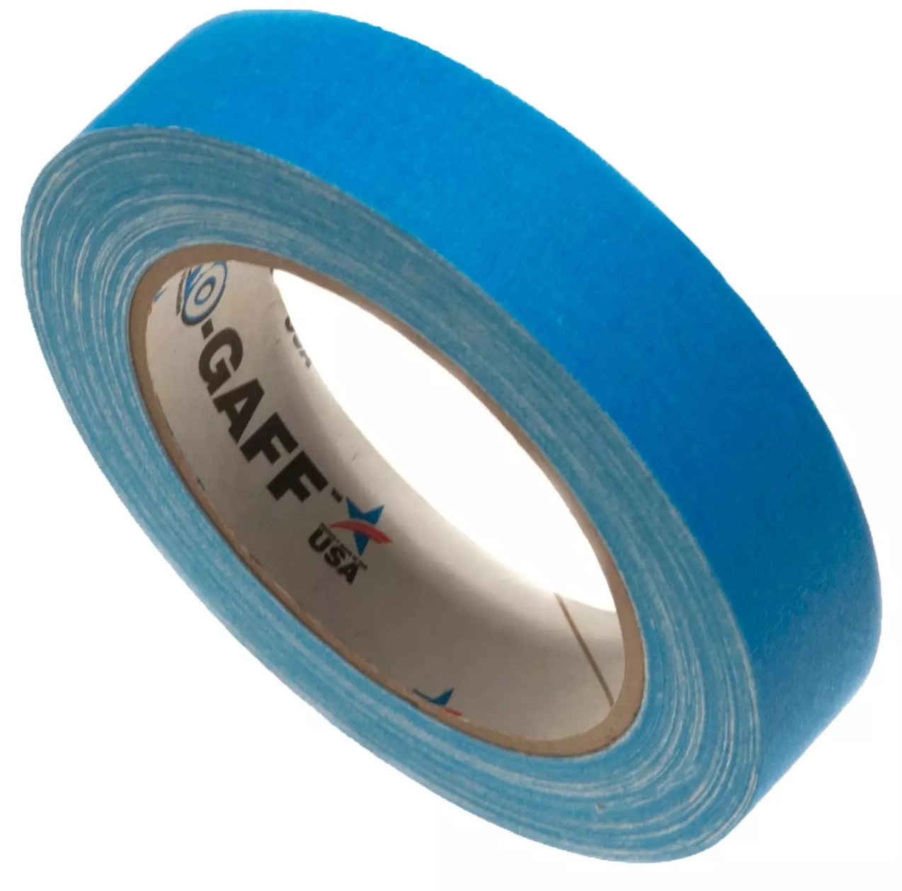 Pro-gaff Glow Gaffatape 24mm   22 8m Flere Farver Blå