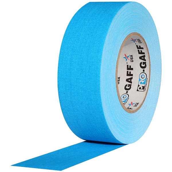 Pro-gaff Glow Gaffatape 48mm   22 8m Flere Farver Blå